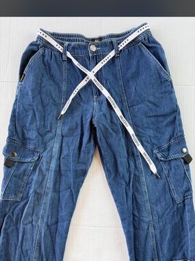 Fivestar General Y2K Denim Cargo Jeans